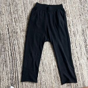 Nili Lotan Black Cashmere lounge pants